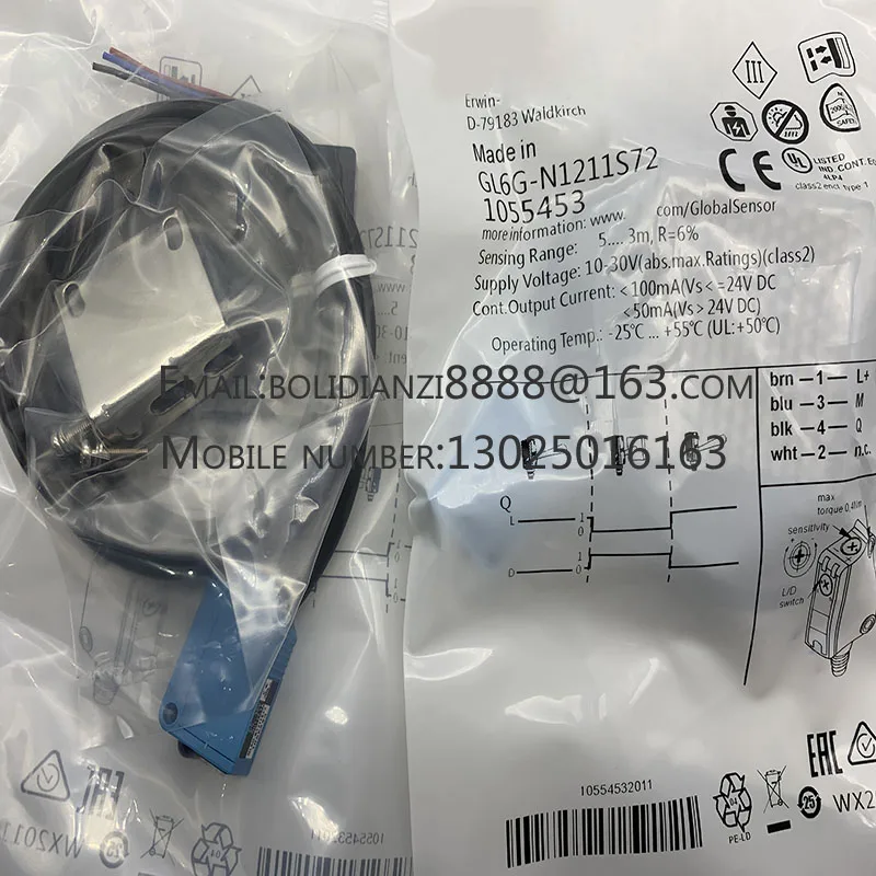 

The brand-new original sensor GL6-N1211S27 GL6L-N1211 GL6L-P4212 warranty for one year in stock