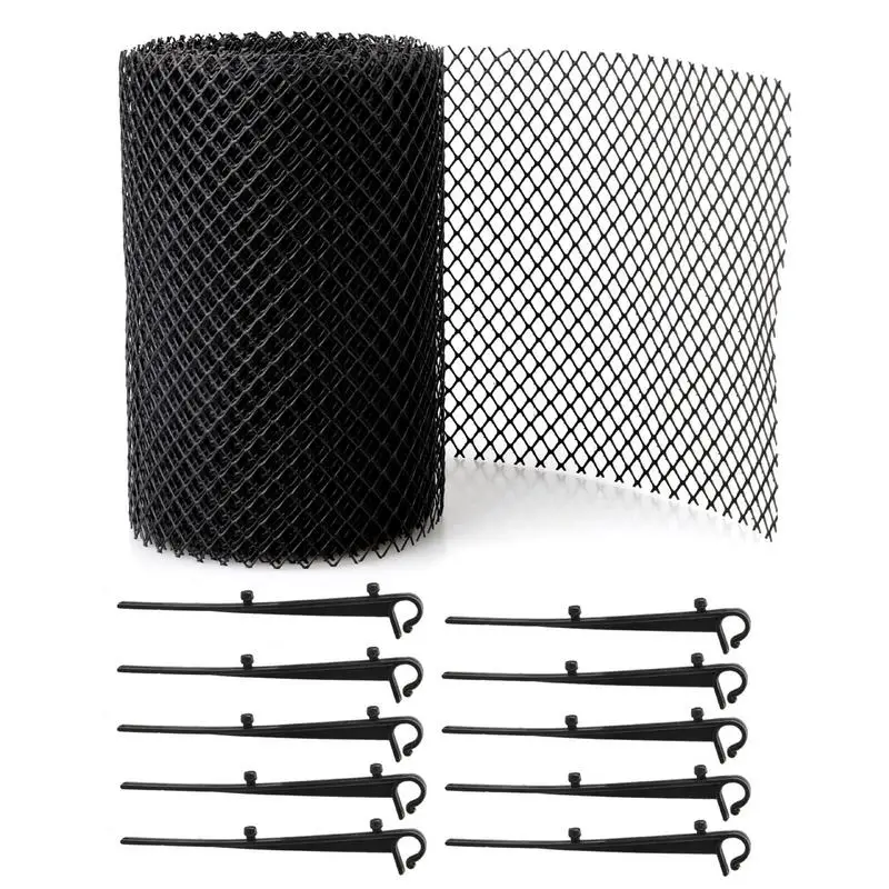 New Gutter Guard Multifunctional Protective Net Cover For Drainage Elastic Mesh Multiple Protections Sturdy Drain Adjusted Net