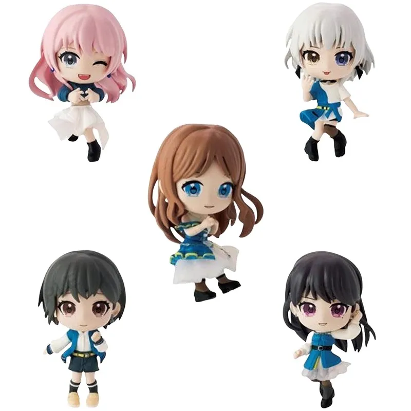 5Pcs Gashapon BanG Dream! Ini MyGO!!!! Koleksi Figur Mainan RICH Untuk Hadiah Anak-Anak Model Ornamen