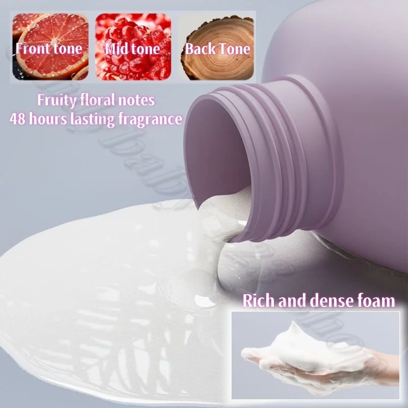 Le 8 フラッフィー オイル コントロール シャンプー プラント エッセンス 香りを改善し、乾燥した滑らかな髪と香りの持続性を向上させます 258ML