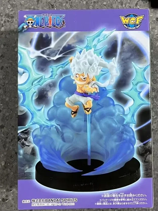 Oryginalna figurka kolekcjonerska Bandai WCF One Piece Special Monkey D. Luffy Gear 5 World Model Anime Zabawki Ozdoby Figurka