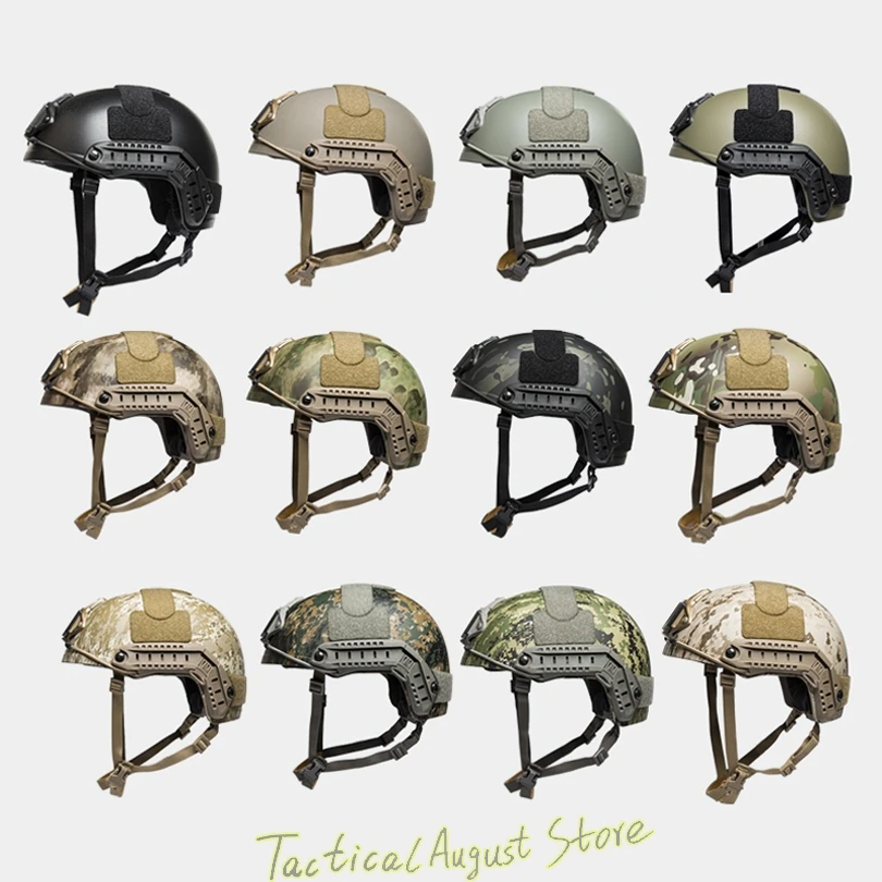 FMA TB1321 TB1322 Tactical Thicken & Heavy Antiriot Helmet with Metal Shroud Mount M/L L /XL Size 15 Colors