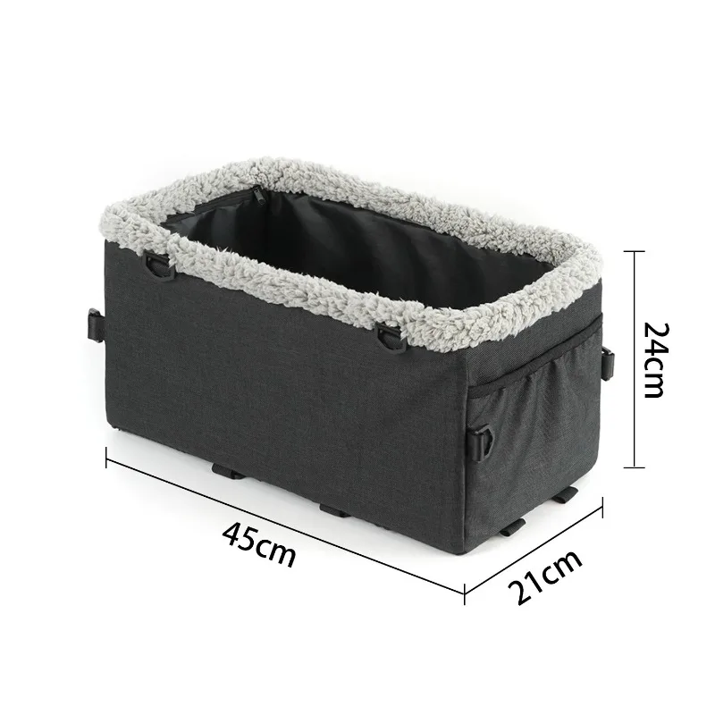 Dog Car Seat Bed Car Central Dog Car Seat Bed Portable Dog Carrier for Small Dogs Cats Safety Travel Bag Dog Accessories