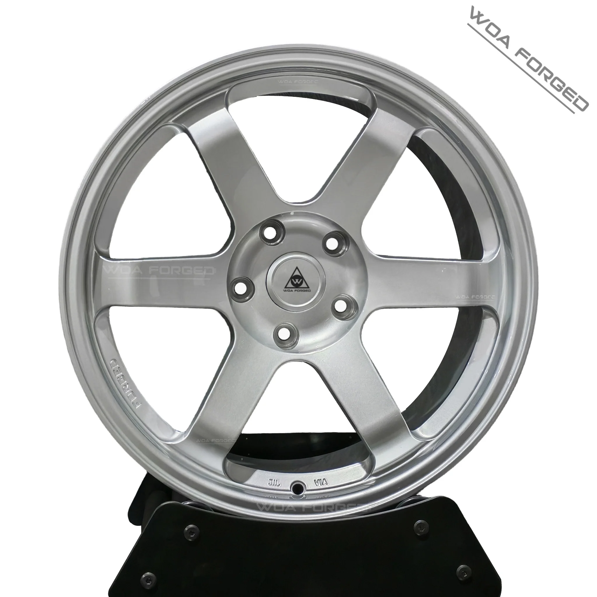 

TE37 Glossy Silver Forged 5 Spokes Lightweight Performance 19 20 21 22 Inches Sporty Design Minimalist Style 5x120 5x112 for E30