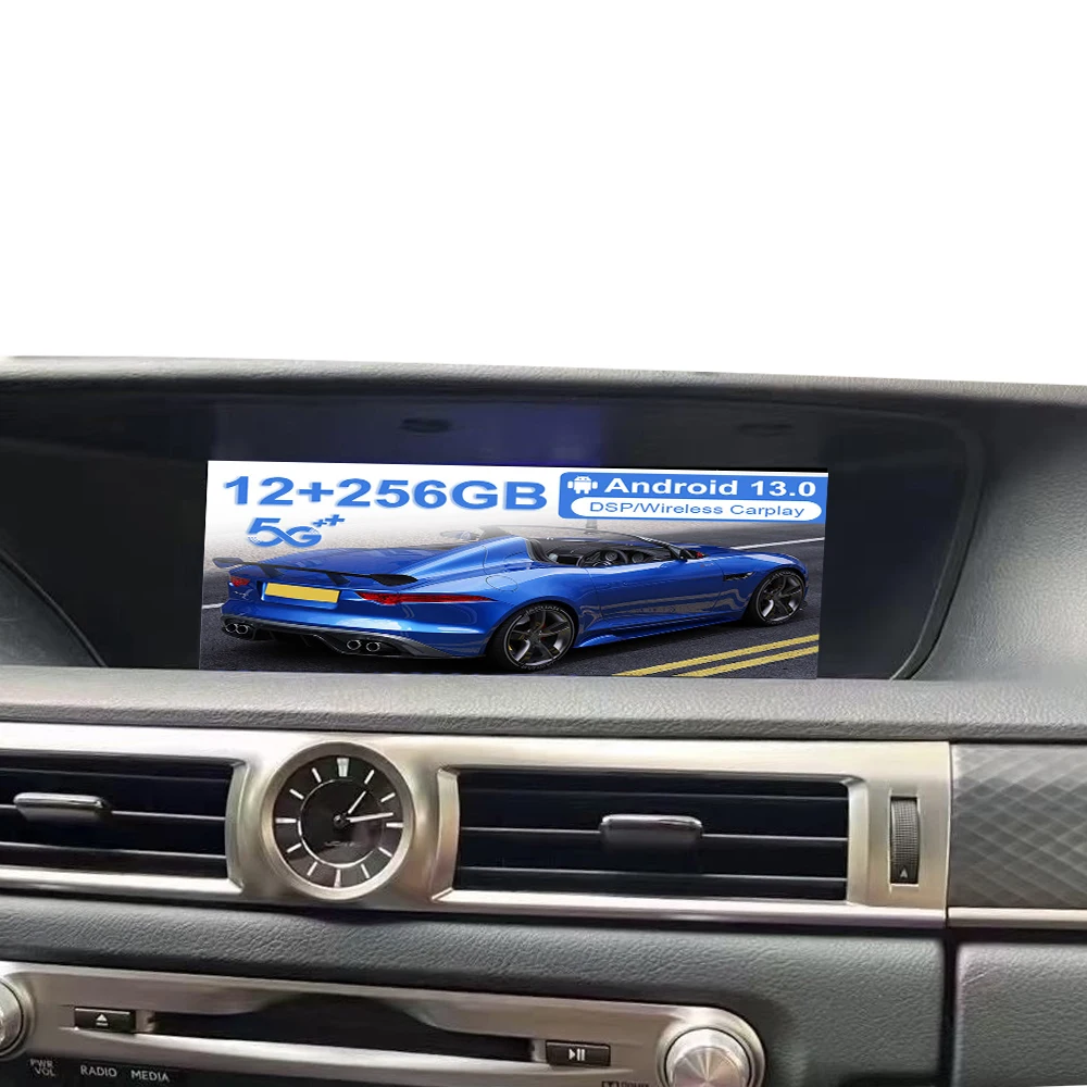 

Автомобильная стереосистема Android 13.0 CarPlay для Lexus GS GS250 GS300 GS350 GS300h GS450h 2012-2017 Автомобильный радиоприемник GPS navi мультимедийный плеер
