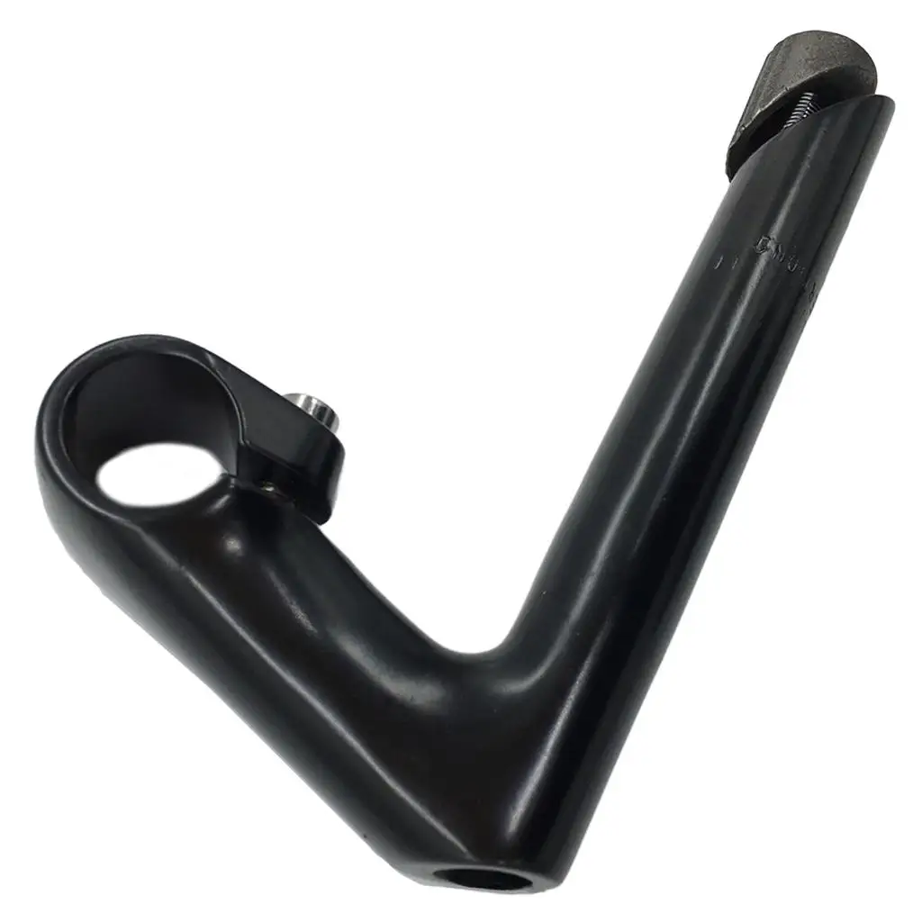 Lightweight Bicycle Quill Stem Aluminum Alloy Gooseneck Handlebar Clamp for Folding Mountain Bike Accessories