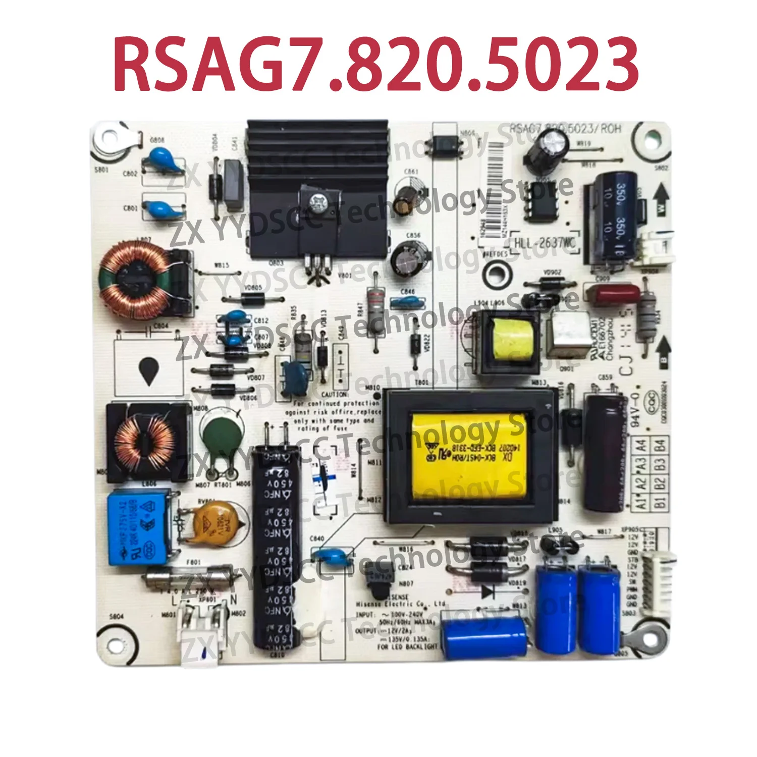 

RSAG7.820.5023 Оригинальная плата питания для телевизоров LED32K160JD LED32K180D RSAG7.820.5023