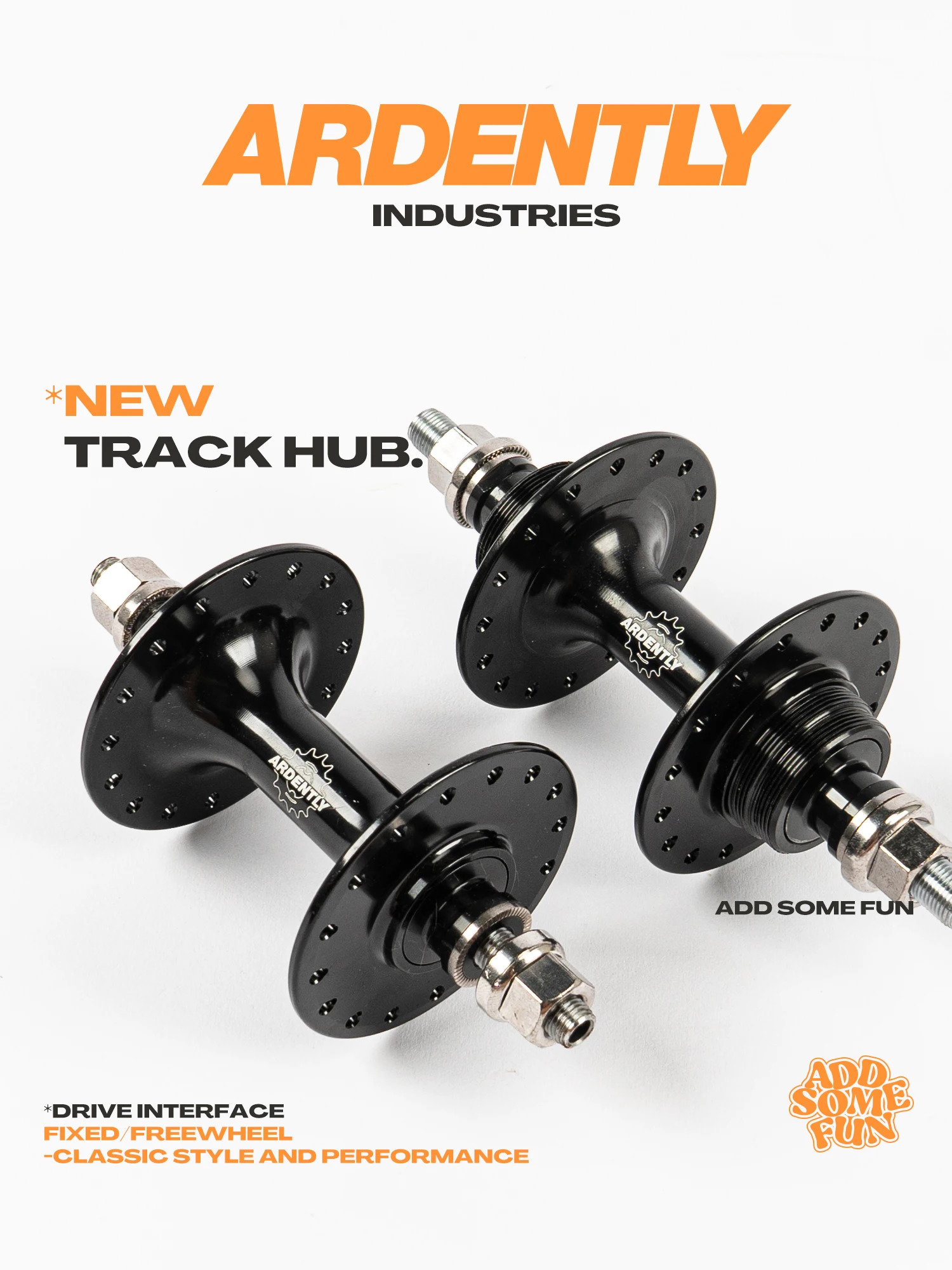 

Ardently 20 24 32 Holes Fixed Gear Bicycle Single Speed Bike Track Hub With Lock Nuts High Quality Front And Rear Bearing Hubs