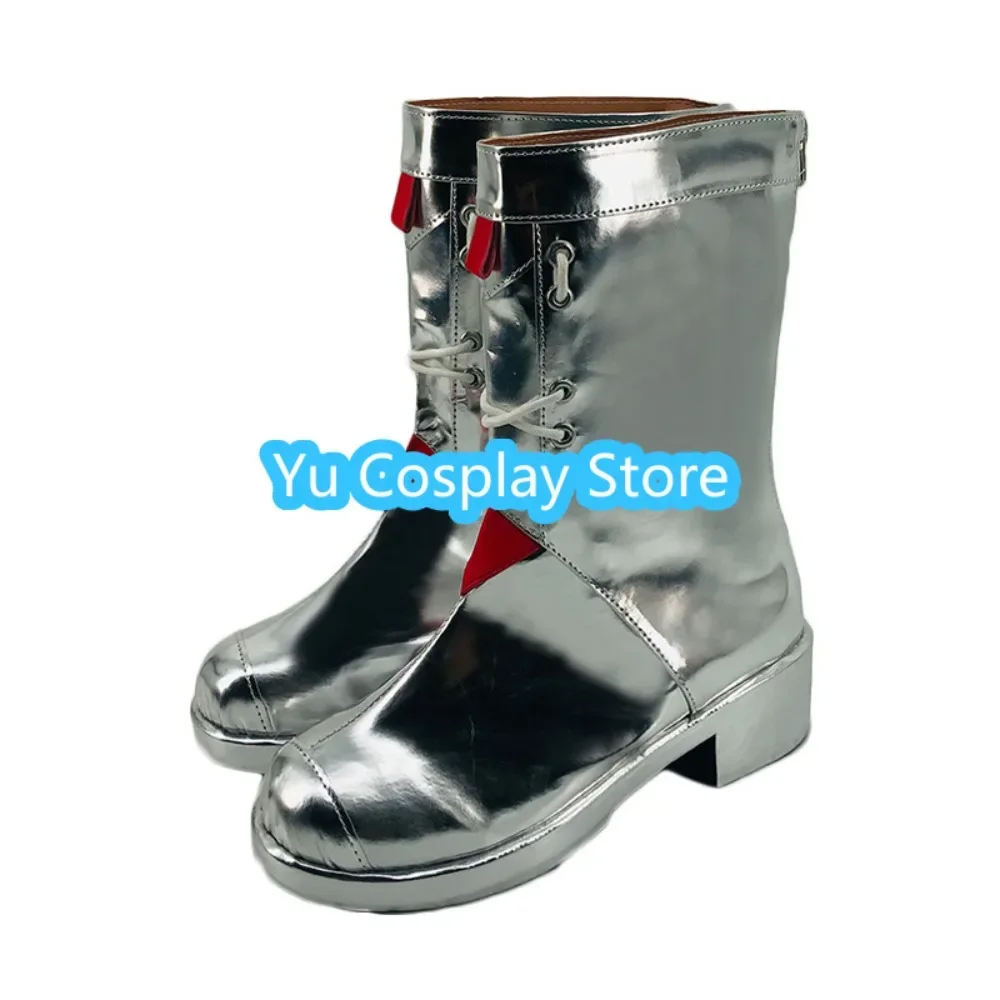 

Yu Cosplay Store Arknights Skadi The Corrupting Heart Cosplay Halloween Role Play Shoes Boots Anime Game Costume Props Anime