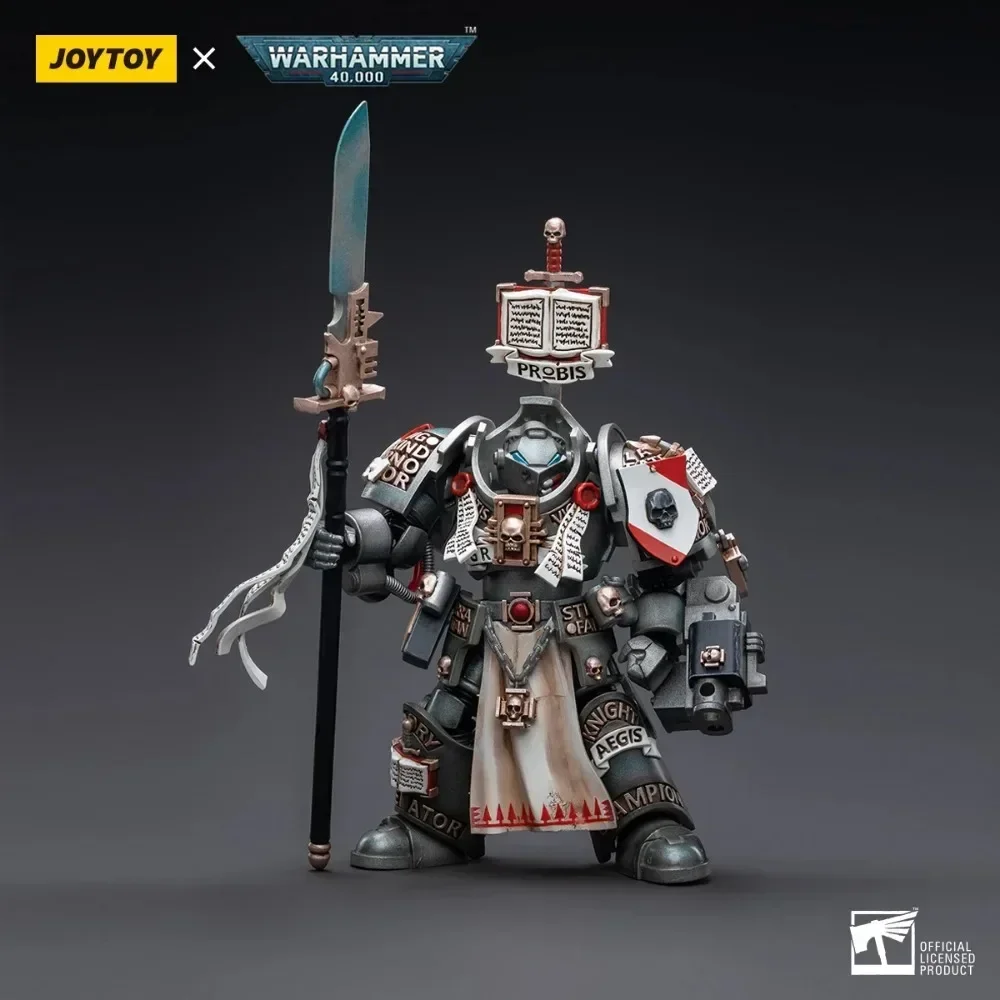 [Pre-Order]JOYTOY 40K Action Figure Warhammer GreyKnights Terminator JaricThule Anime Model Collection Toy Children's Gifts 1/18