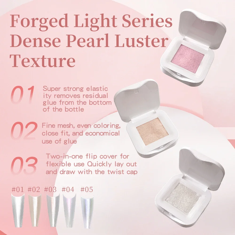 Kaniu Tinta unita Nail Art Patting Colla Cuscino d'aria Patting Colla Pittura in gesso Smalto per unghie Decorazione per salone di bellezza fai da te