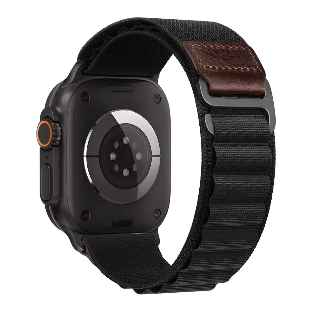 Alpine Loop Lederarmband für Apple Watch Ultra 4 3 2 49mm 46mm 45mm 44mm 42mm Armband iWatch Series 11 10 SE 12 – Detail 4