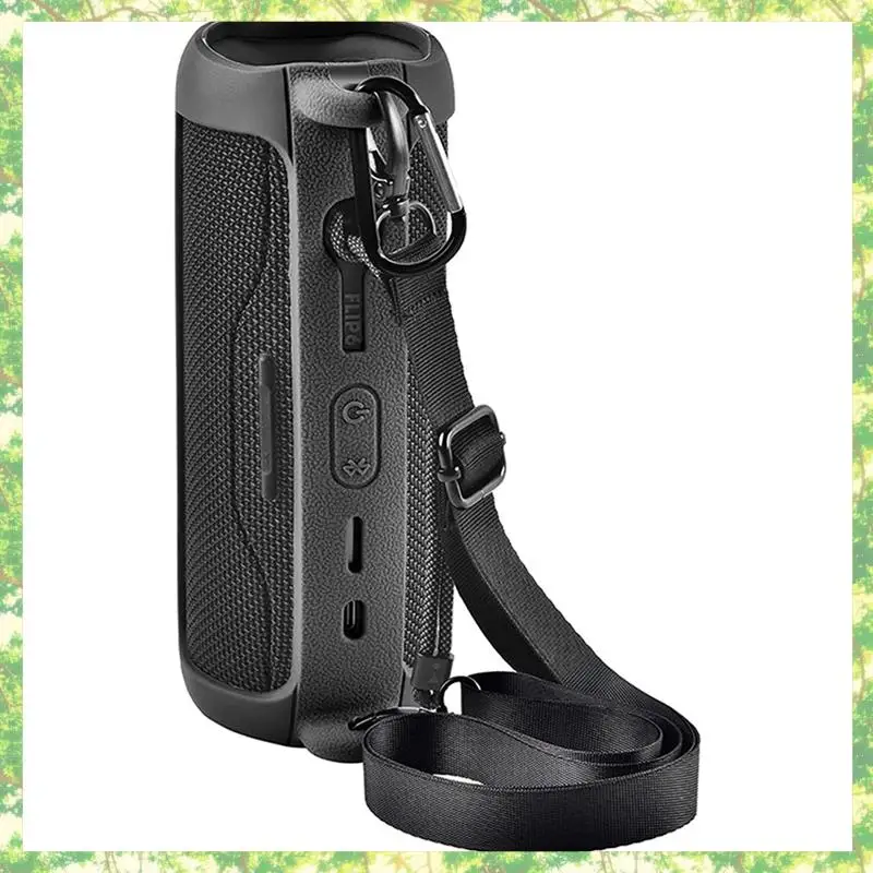 Smart-3X フリップ 6 ケースカバーオーディオ収納袋ショルダーストラップカラビナ付き旅行持ち運び保護収納袋