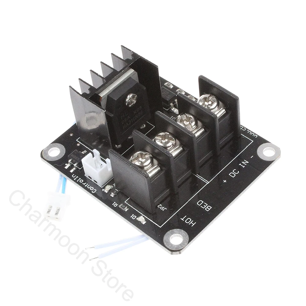 3D Printer Hot Bed Power Expansion Board Heating Controller MOSFET High Current Load Module 25A 12V or 24V for 3D Printer Parts