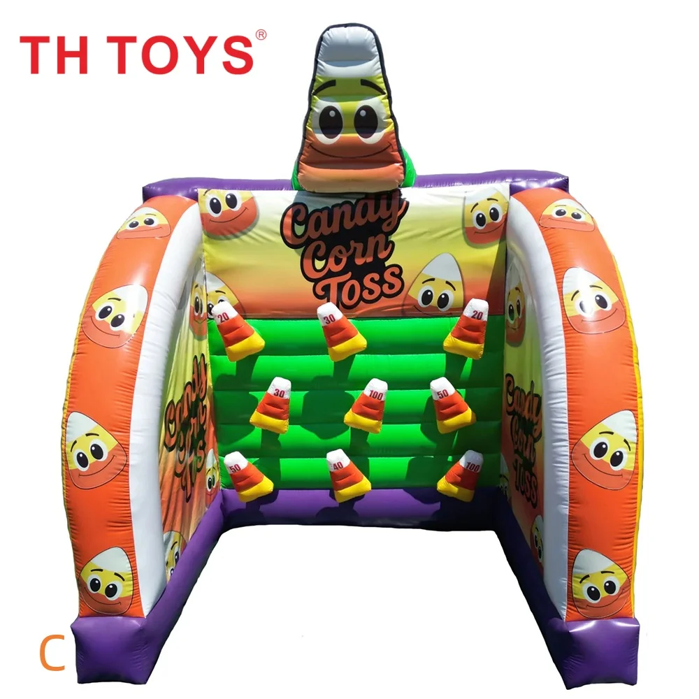 

funny Inflatable Candy Corn throw game ring toss carnival games for sale