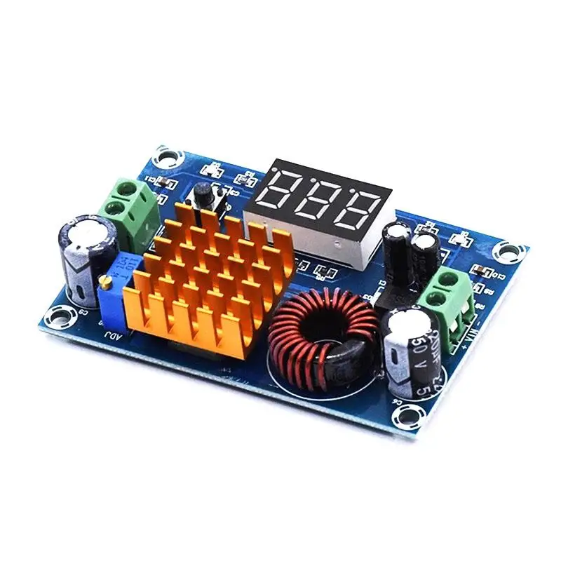 Módulo de reforço digital XH-M411 DC-DC Booster de alta potência 5-45V Saída 5A