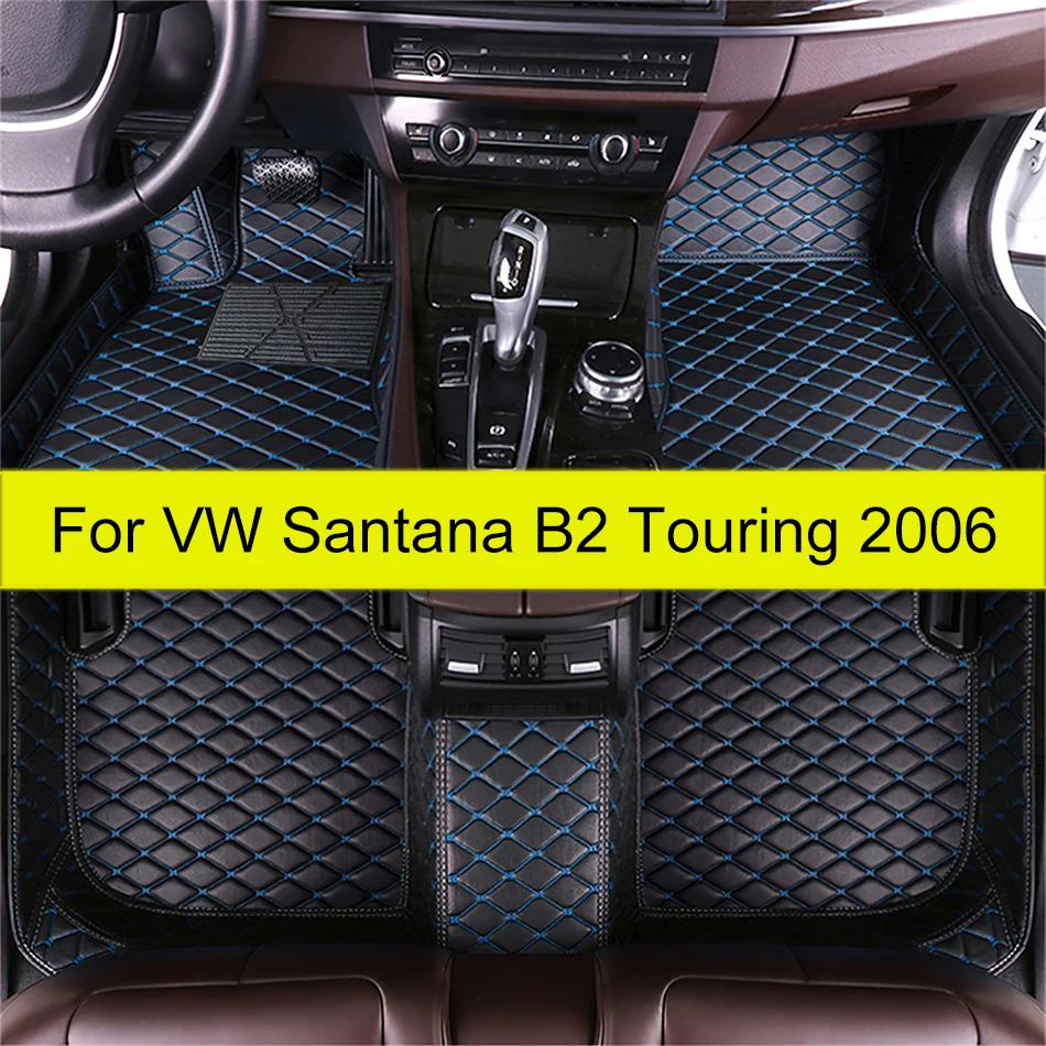 Tapis de sol de voiture pour VW Volkswagen Santana B2 Touring, repose-pieds automatiques personnalisés, housse de tapis automobile, accessoires intérieurs, 2006