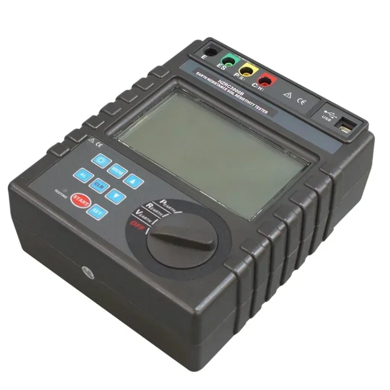 HZRC-3000B high-precision electrical programmable grounding resistance meter Hot sales