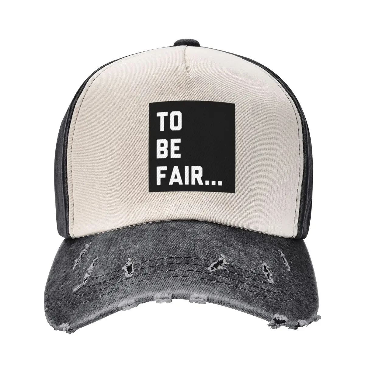 Pocket Style - Funny To be Fair Baseball Cap Anime Golf Cap Men Luxury Brand Women's