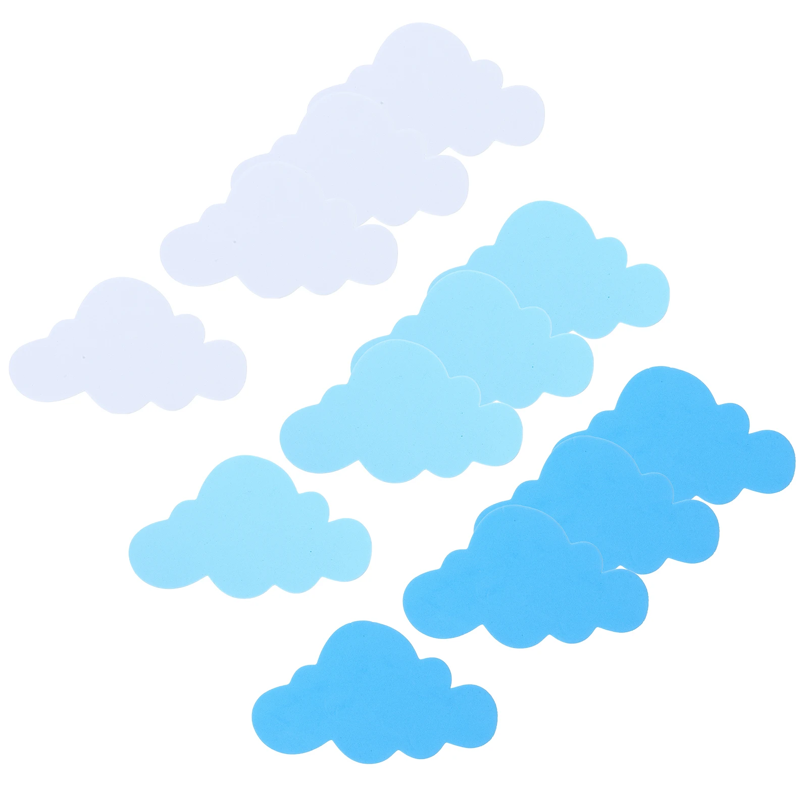 

120pcs Cloud Wall Sticker EVA Safe Material Baby Room Decals Art Toddler DIY Foam Craft Decor Wall Art Stickers