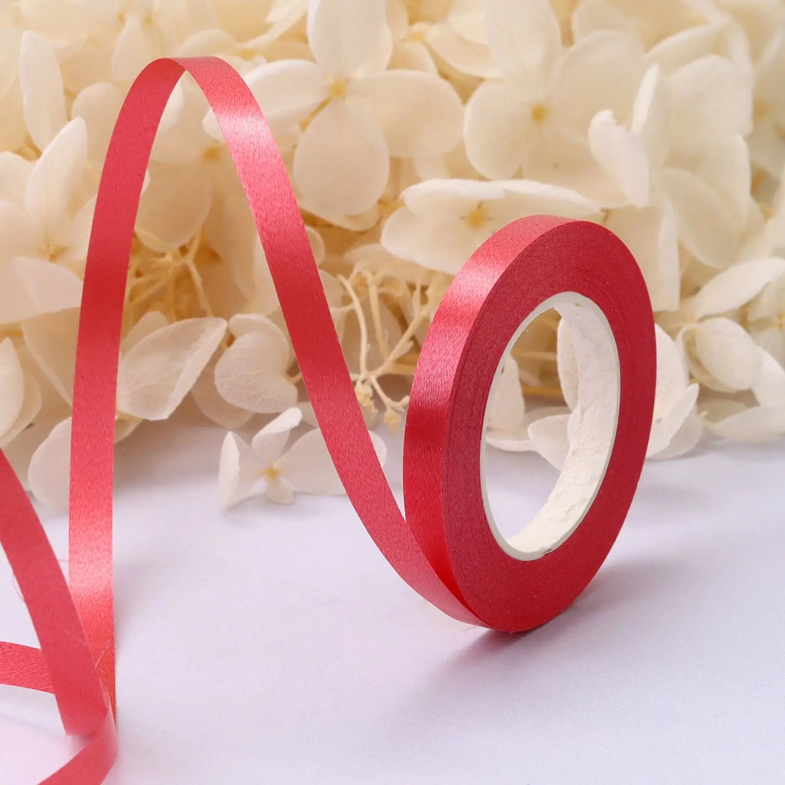 10 Meter/Rollen 5 mm Ballonband, Party, Geburtstag, Hochzeit, Zubehör, Laser-Ballonkette, Satinbänder, Basteln, DIY, Party-Dekoration