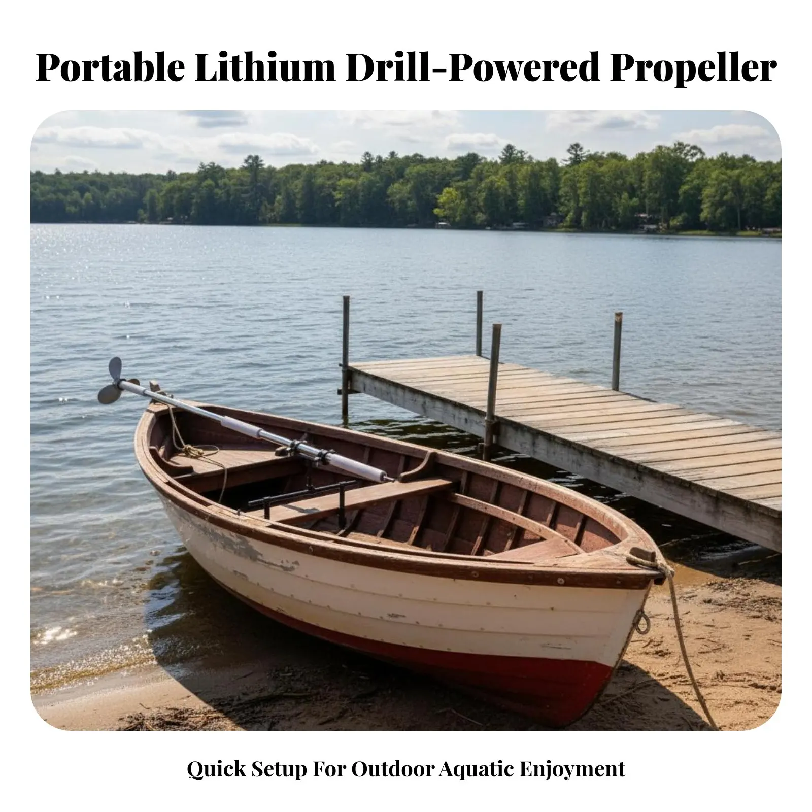 

Надувной лодочный приводной двигатель: портативный беспроводной подвесной мотор-пропеллер для лодок, регулируемое крепление для озер