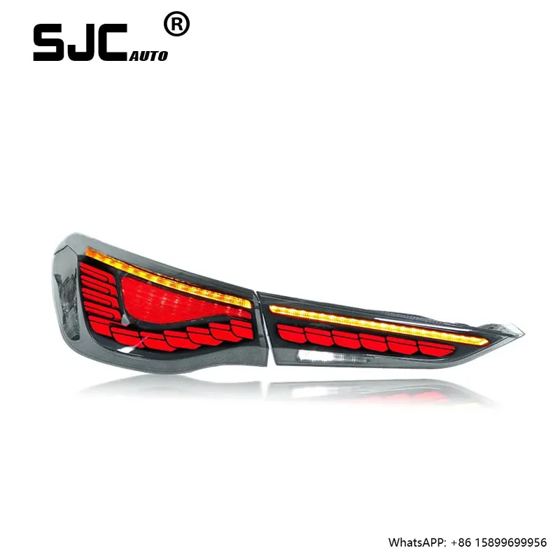

Автомобильный задний фонарь SJC для 4 серии 2020-2024 G22 M4 G82 Coupe Sequential OLED GTS Style Taillight
