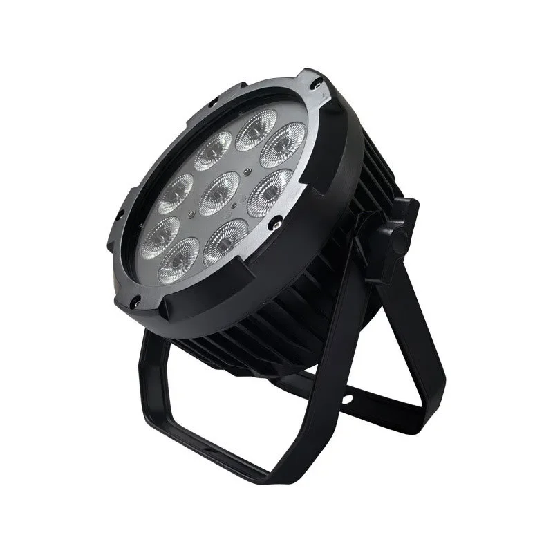Outdoor waterproof beam of light dyeing full color par light 918W LED 6-in-1 RGBWA + UVWIFI waterproof par light