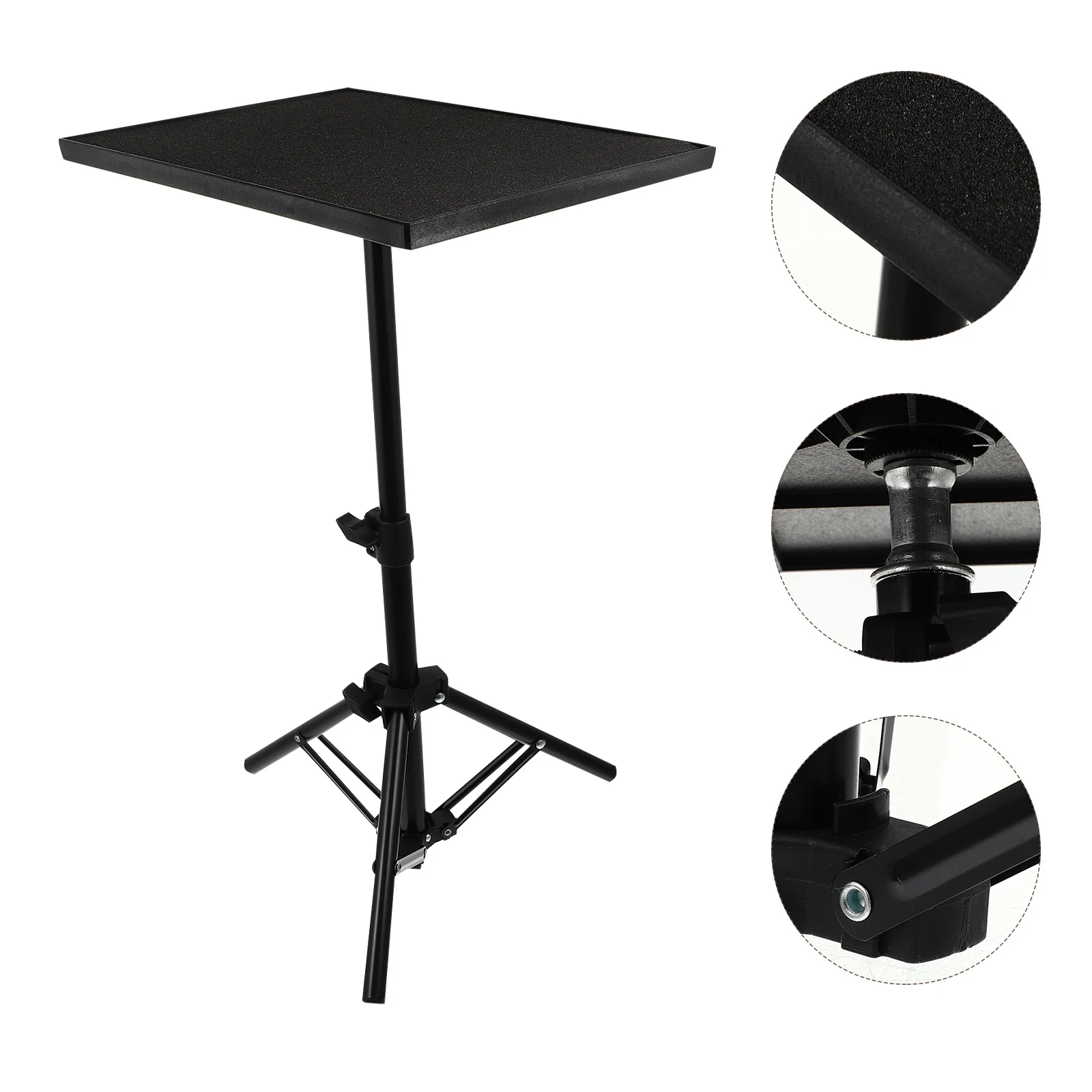 Soporte para proyector, bandeja plegable de Metal para ordenador portátil de 55Cm, soporte para estante para uso en negocios al aire libre, trípode para proyector y portátil