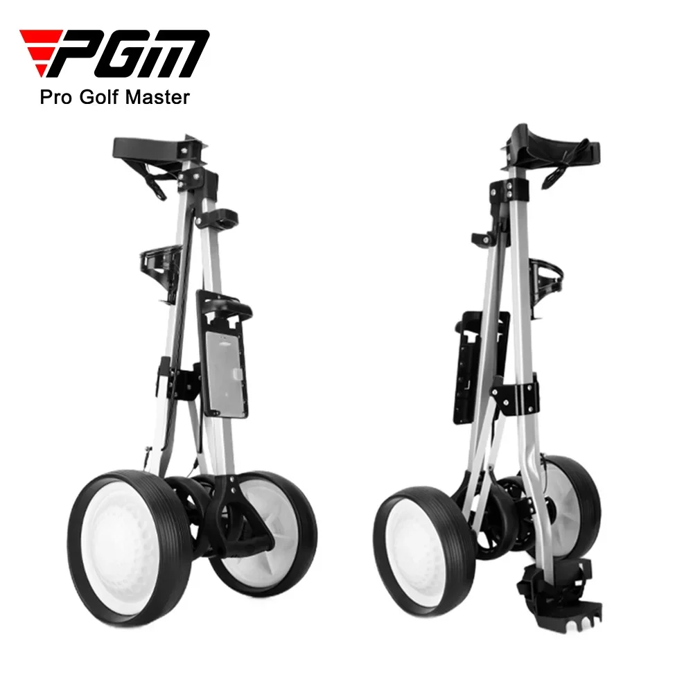 PGM Professional Folding Golf Trolley Outdoor Sports Travel Airport Baggage Check Carrier Cart Stroller Golf Pitch Tool Supplies