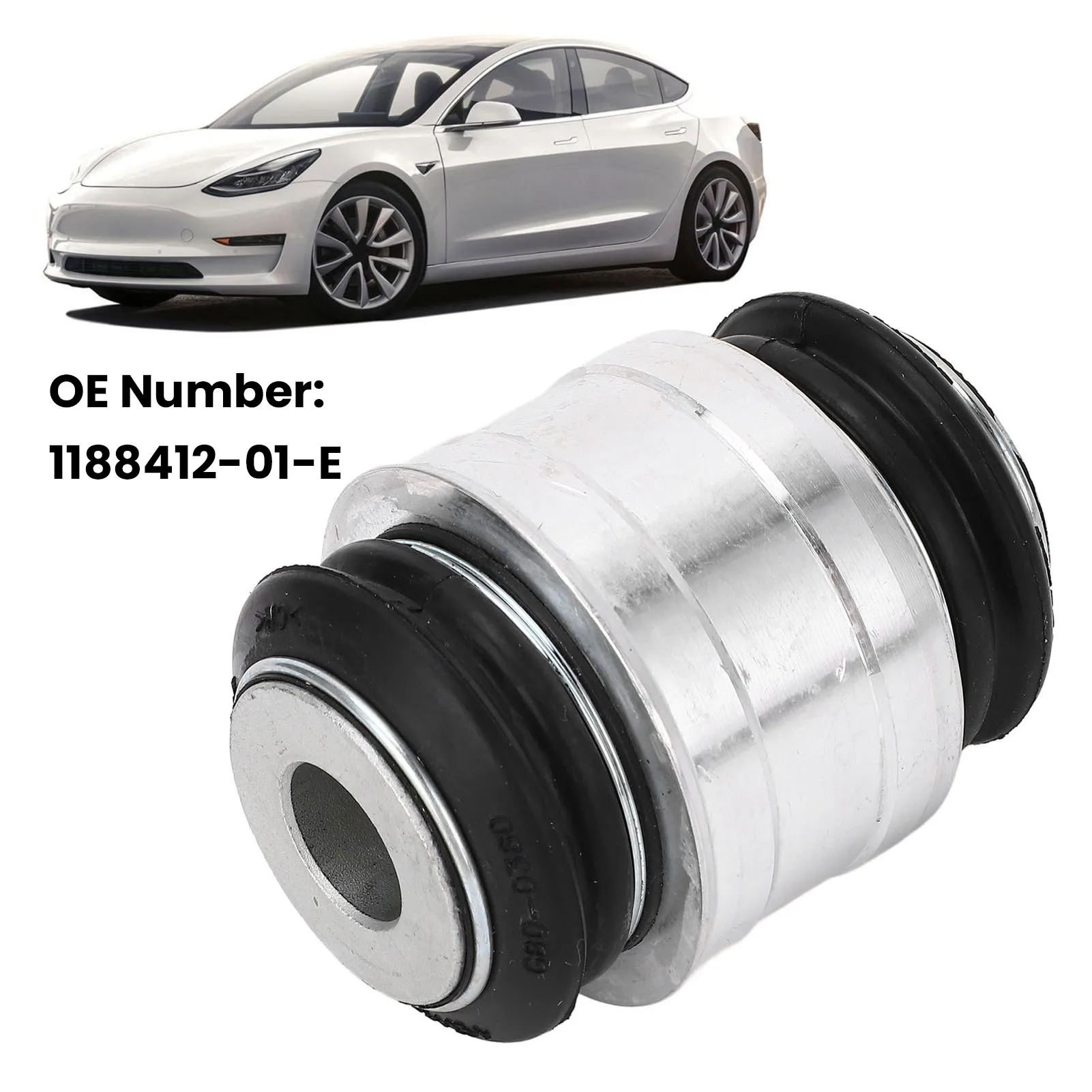 Car Rear Knuckle Bushing 1188412‑01‑E Metal Alloy High Strength Rear Steering Knuckle Bushing for 2017 To 2023