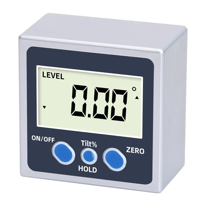 

Цифровой пластиковый инклинометр, миниатюрная высокоточная измерительная линейка с мощным магнитом, линейка для измерения уклонов