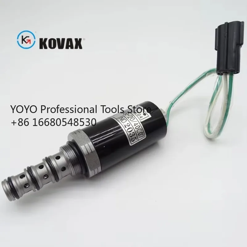 

y6sKOVAX Hydraulic Pump Solenoid Valve14574269 Solenoid Valve for EC210 EC240 EC290 Hydraulic Pump Solenoid Valve
