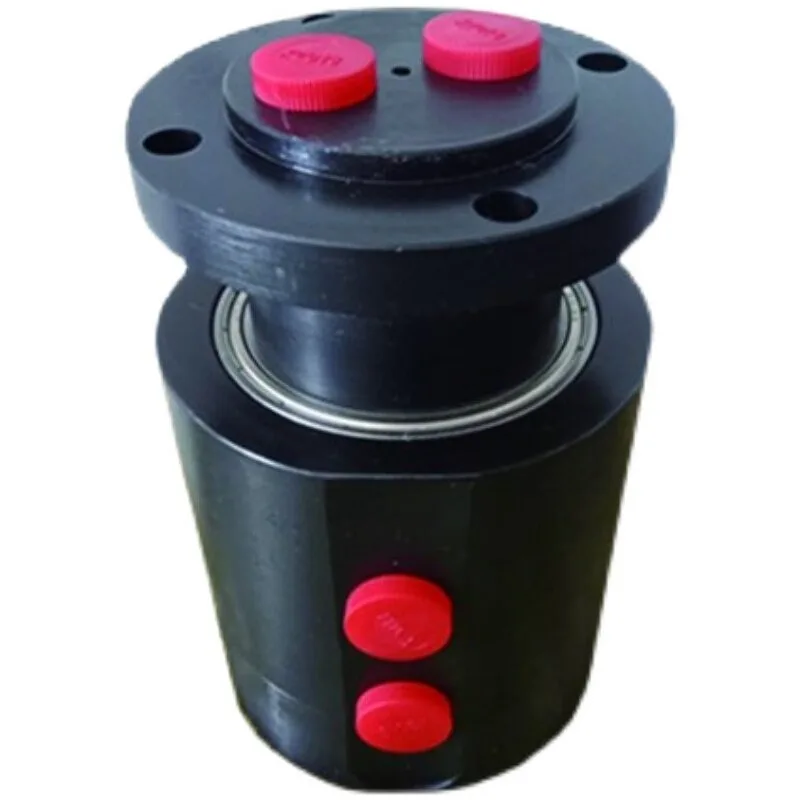 2-Channel hydraulic rotary joint flange type, pneumatic rotary joint central rotation specifications are complete