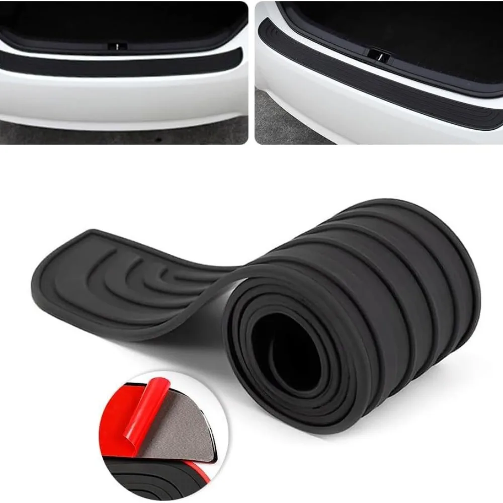 

Anti-Scratch Car Rear Bumper Protector Universal Adhesive Car Anti-Collision Protector Strip Automotive Protection