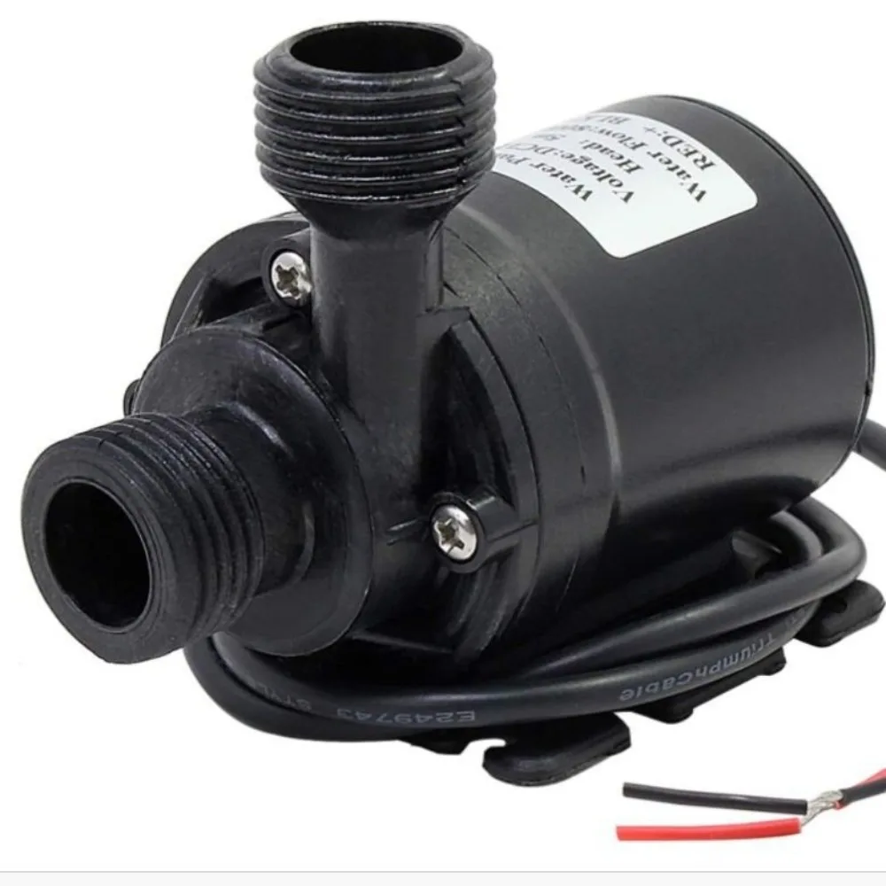 DC 12V 24V Solar Brushless Motor Water Circulation Water Pump Submersibles Water Pumps 800L/H 5m