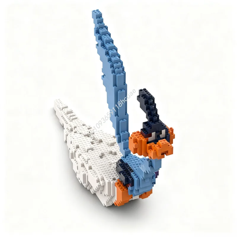 

1371pcs MOC Road Runner Sculptures Model Building blocks craft toys Brick Education DIY Architecture Birthday Christmas gifts