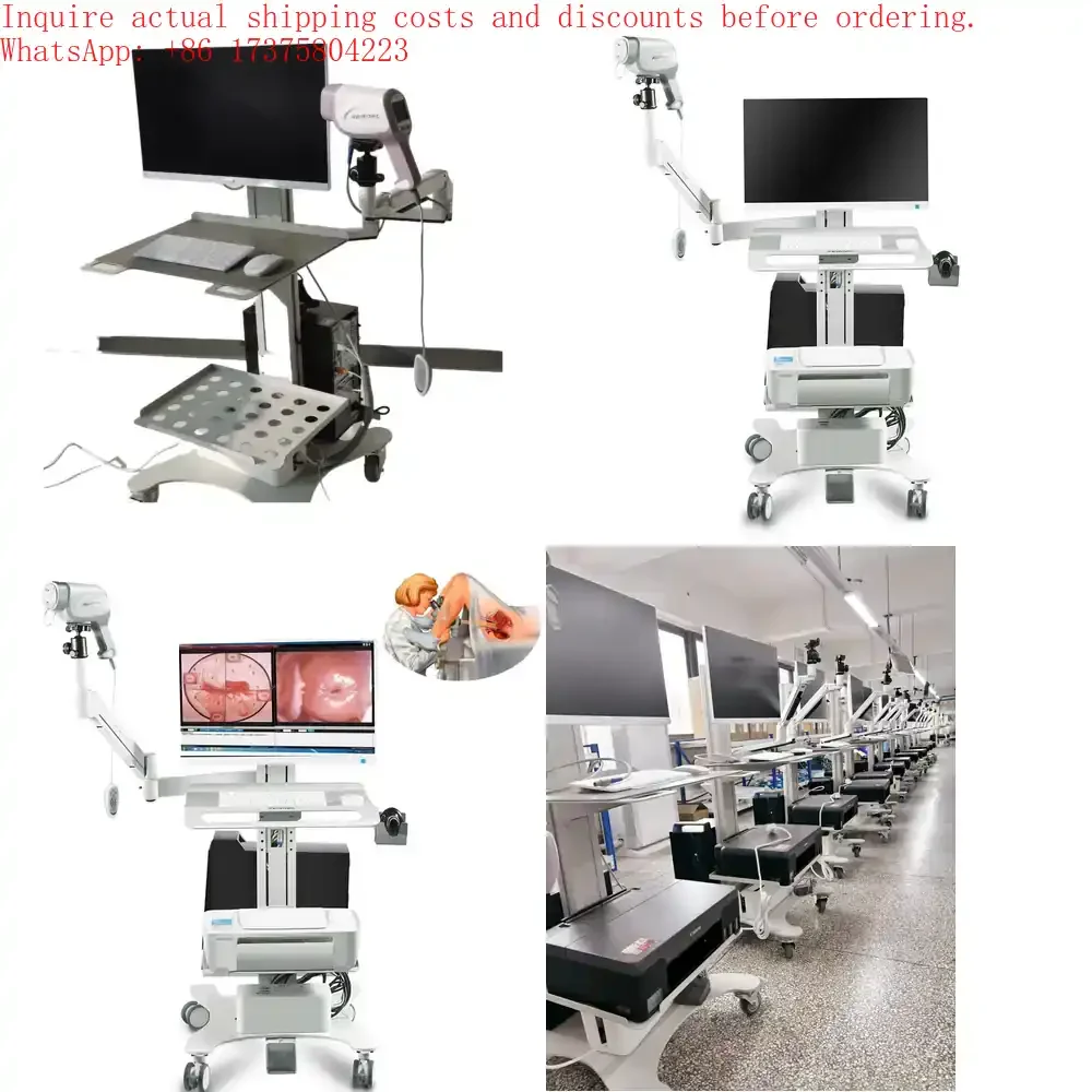 CE Certified Kernel HD Trolley Digital Video Colposcopy, High Performance Gynecological Digital Video Colposcopy