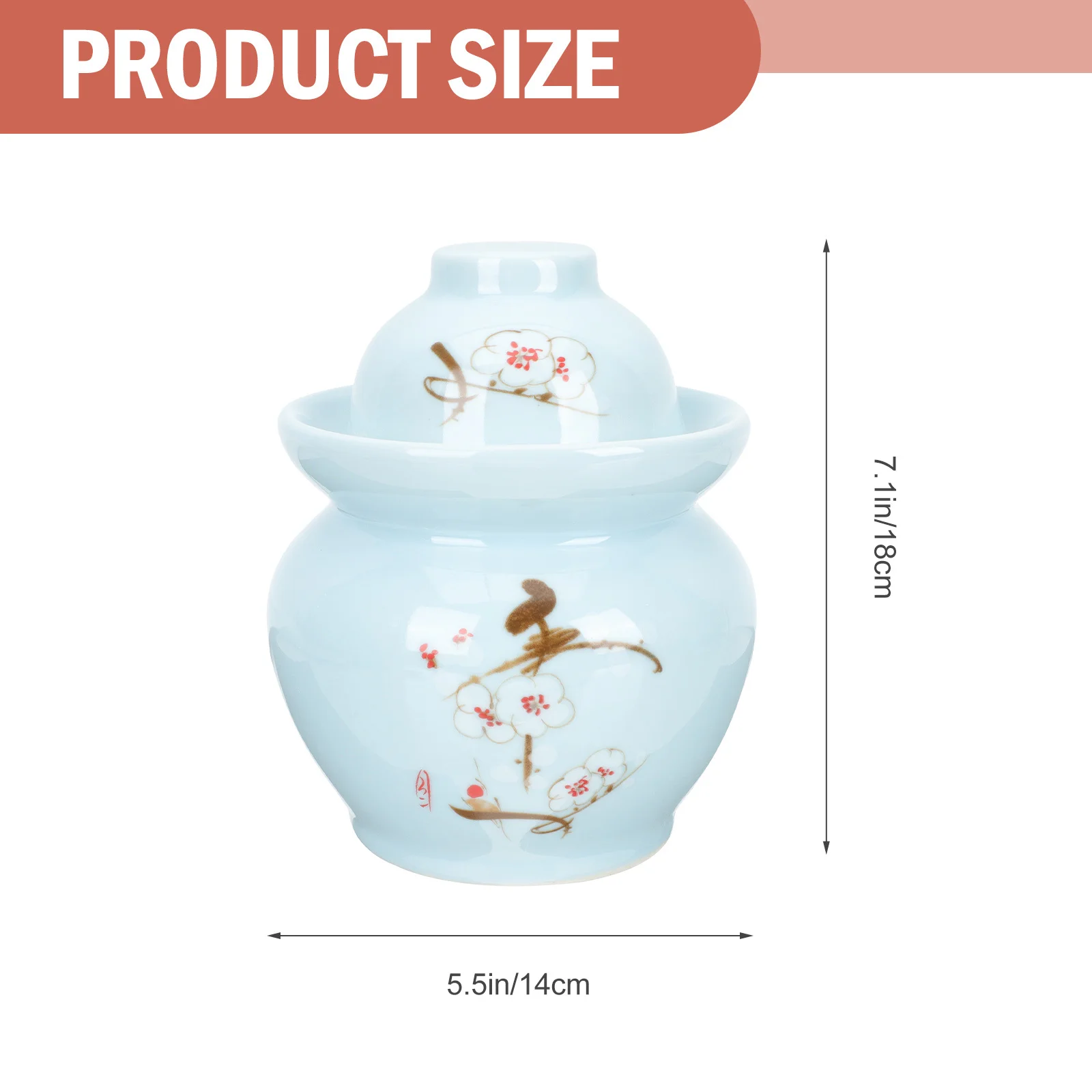 الرجعية السيراميك المخلل جرة مختومة يمكن سيتشوان نمط المخللات تخزين لا نتوءات مريحة حمل هدية أصدقاء المنزل الطعام