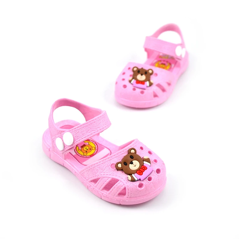 Kids Slippers For Home Summer Girls Boys Children Clogs  Non Slip Soft Sole Baby Toddler Carton Beach Sandals