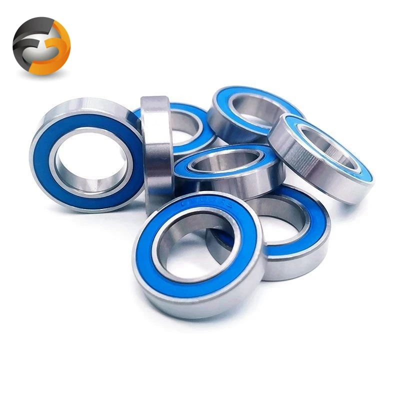 4PCS 6903RS Bearing 17*30*7 mm ABEC-7 6903 2RS Bicycle Hub Front Rear Hubs Wheel 17 30 7 Balls Bearings Blue Sealed