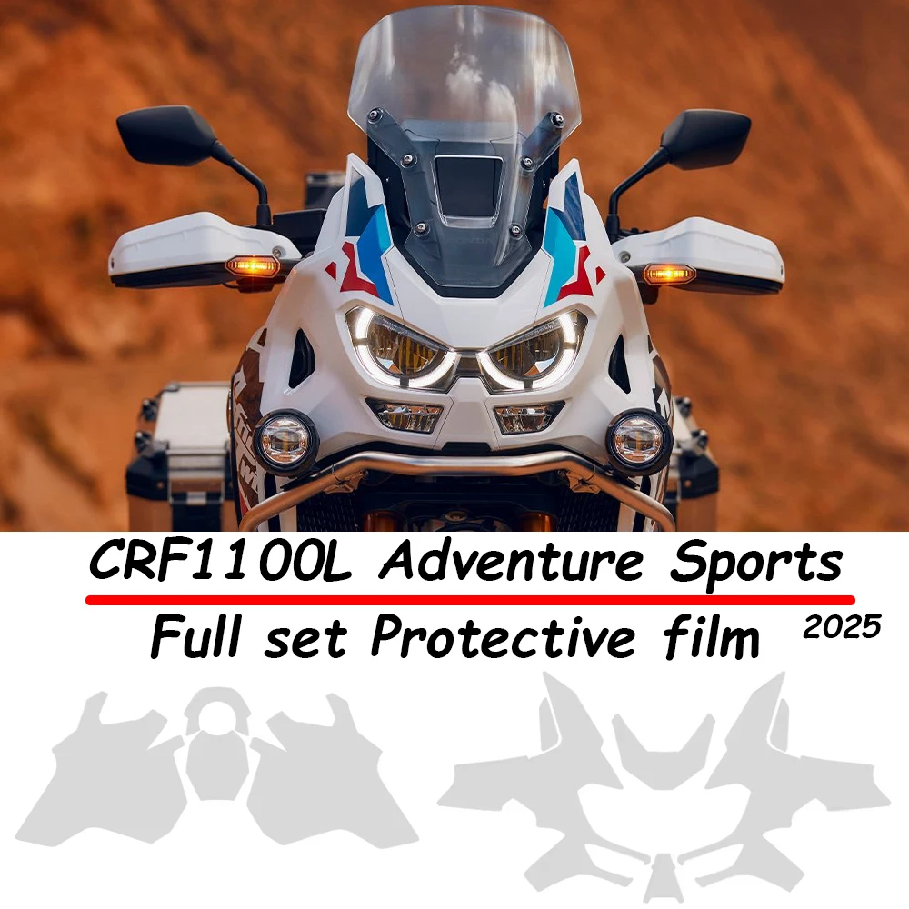 

PPF CRF1100L Adventure Sports 2024 Motorcycle Invisible Protective Film TPU Automatic Repair Film CRF1100L Adventure Sports 2025