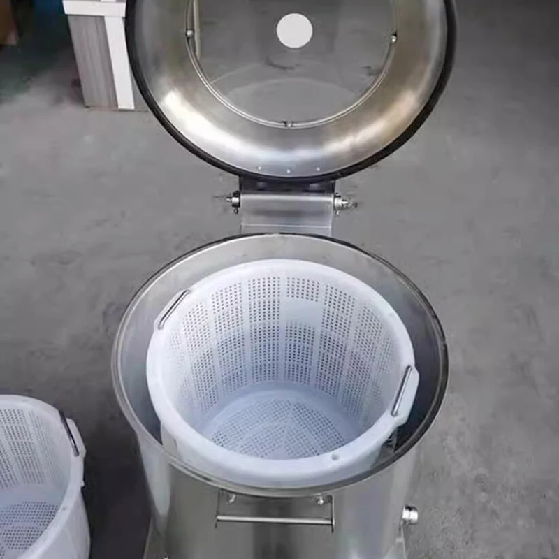 Desidratador centrífugo industrial de frutas, grande capacidade, desidratação de vegetais, desoiler de alimentos fritos