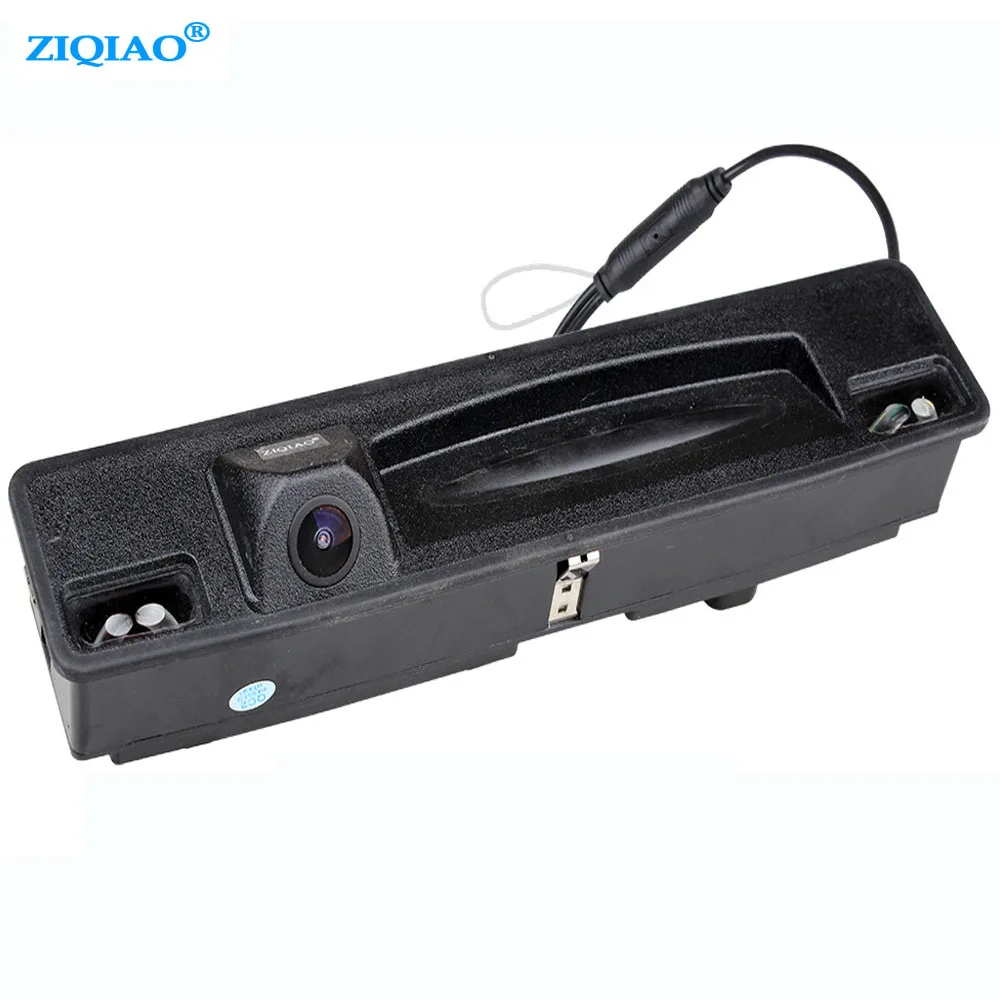 

ZIQIAO for Ford Focus 2015-2021 Escort 2019-2021 HD Trunk Handle Switch Rear View Camera LS314
