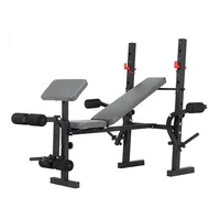 Multi function Home Gym Equipment Smith Machine Adjustable Weightlifting Bench Press Sit Up Bench Weight Bench