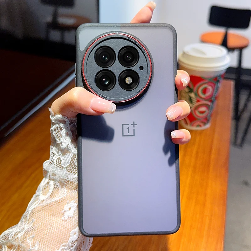 Skin Sensation Airbag Anti Drop Case Cover for Oneplus 13 Upscale Camera Lens Protection Back Cover Oneplus 13R Mobile Coques