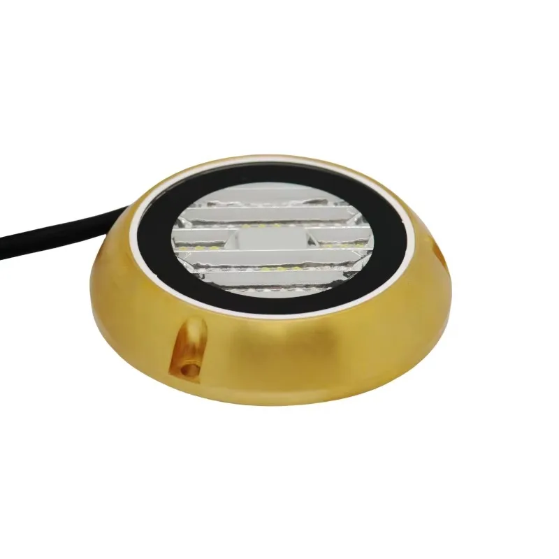 New Bronze Material DC12V DC24V 60W RGBW Light Emitting Diode Underwater Light
