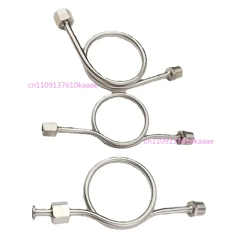 

Syphone 304 Stainless Steel Pressure Gauge Connection Tube Buffer Tube
