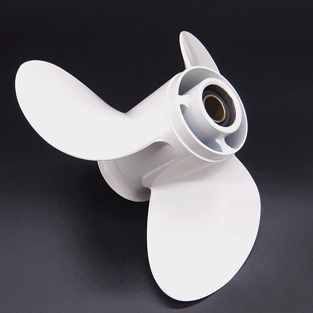 

#19R Automotive Parts & Accessories,Outboard Propeller for Yamaha 20Hp 25Hp 9 7/8X12 Boat Motor Screw,White