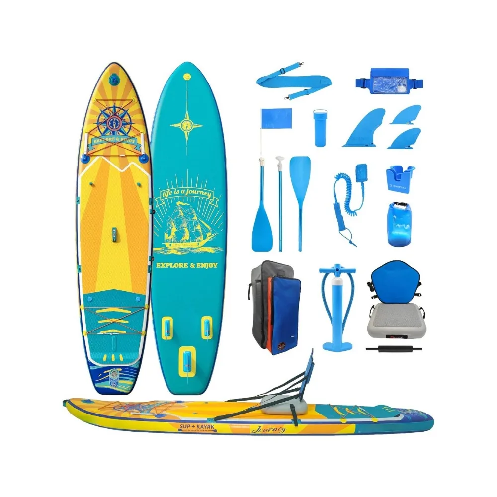 

Surfboard, Extra Wide Paddle Board Inflatable Stand Up Paddle Board Premium Accessories, Inflatable Paddle Boards Surfboard